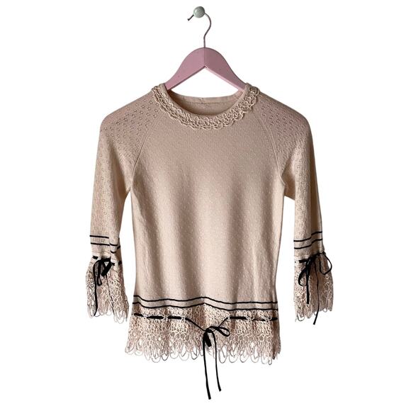 Cashmere/Silk Blend Sweater Size Small - Picture 1 of 6